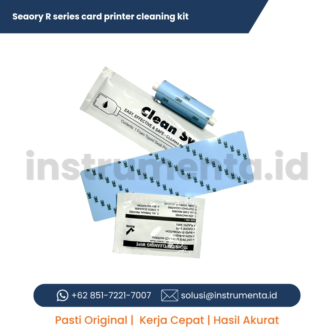 Jual Seaory R Series Card Printer Cleaning Kit Original Distributor Resmi Ready Stock